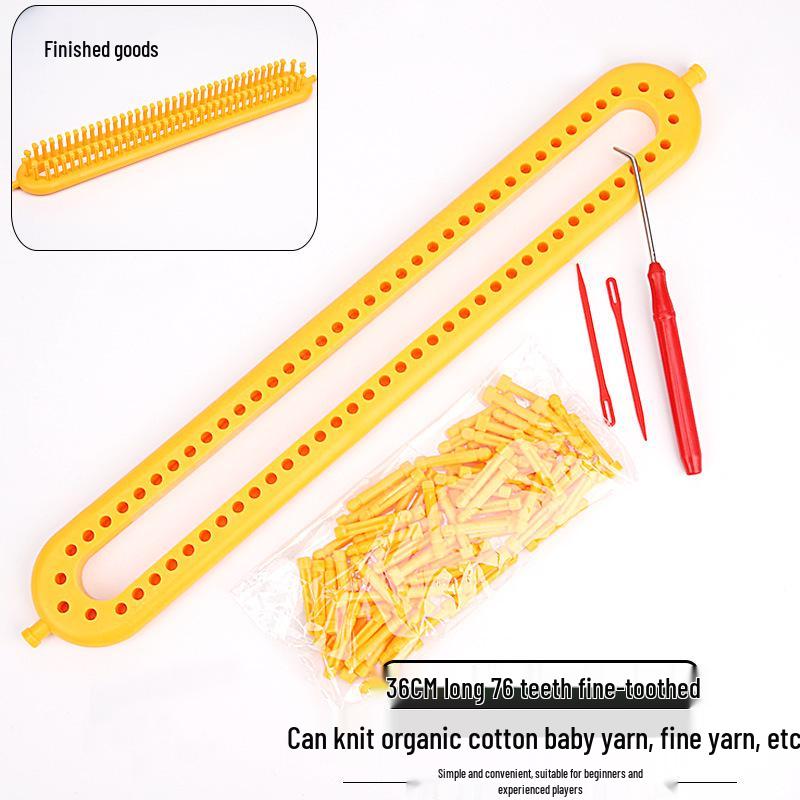 

В язальна машина з ручної пряжі: Шарф, Шапка, Светр Інструмент для DIY з Підручником