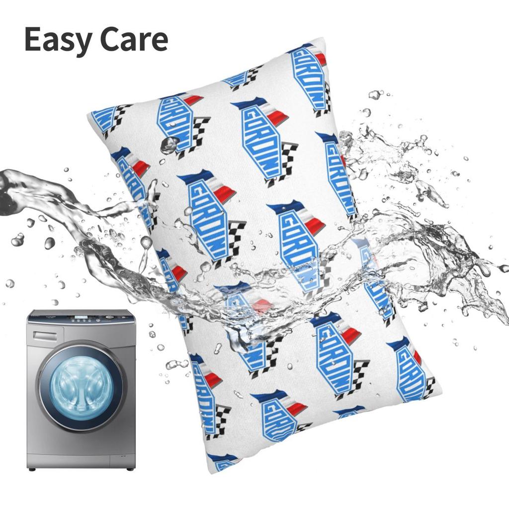 Gordini Checkered Flag Rectangle Pillowcase Cushion Cover Decor Bedroom Bed Home Comfort Throw Pillow