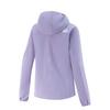 Li-Ning Running Series Letter Zipper Hooded Versatile Casual Cardigan Jacket Women jackets Aviation-Purple AFYV002-4