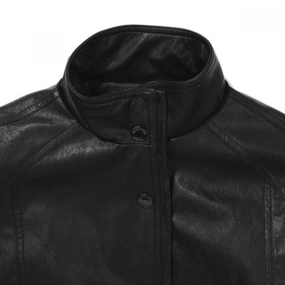 Bluetail Black Leather Jacket Aaa2jp01bk