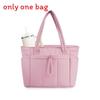 Borsa Tote Casual da Donna in Nylon con Cerniera Custodia per Laptop per Viaggi e Uso Quotidiano