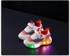 LED Cartoon Mesh Sportschuhe für Kleinkinder & Jungen - Atmungsaktive Leuchtende Sneaker für Frühling & Herbst