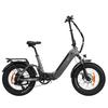TTGO F6PRO Gray 250W Motor Power 48V18AH Detachable Battery 20 * 4.0-inch Tire Speed Sensor Hydraulic Brake City Convenient Electric Bicycle
