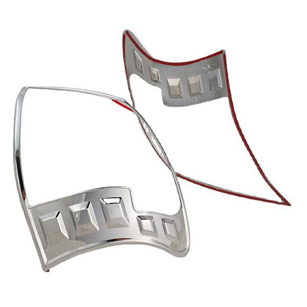 

Silver ABS Tail Light Cover Set for Toyota Yaris Vitz 200 None