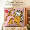 Cartoon GGarfield Cat Cushion Cover Natural Linen Organic Fabric DoubleSided Printing Sofa Home Decor Gift Pillow Case