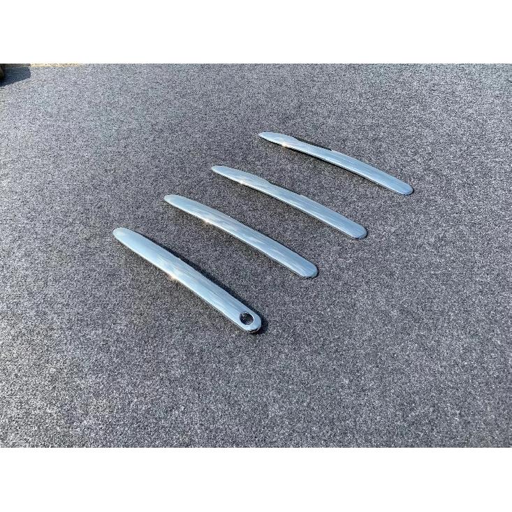 

For Toyota RAV4 XA50 2024 2025 ABS Chrome Carbon Fiber Door Handle Cover Trim Car Styling Accessories B Silver