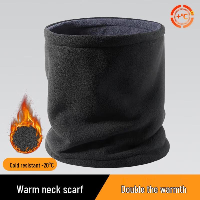 Unisex Fleece Neck Gaiter for Outdoor Warmth and Wind Protection