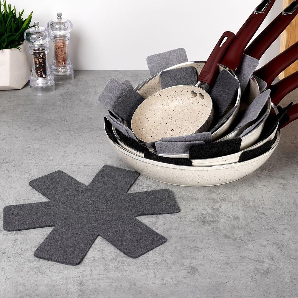 3x Beschermende Spacers voor Pannen, Potten, Borden, Pads, Keukenmatten