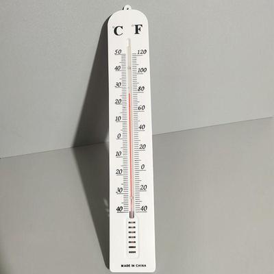 Großes Wandmontiertes Celsius Petroleum Gewächshaus Thermometer