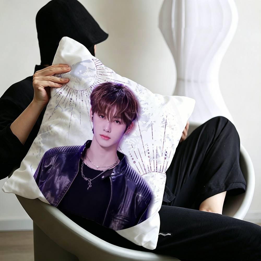 popular Kpop Group A-ALD1 singer Pillow Anime Pillow Sofa Bed Head Pillow Cover Cushion Cover 45x45 cm Fashion