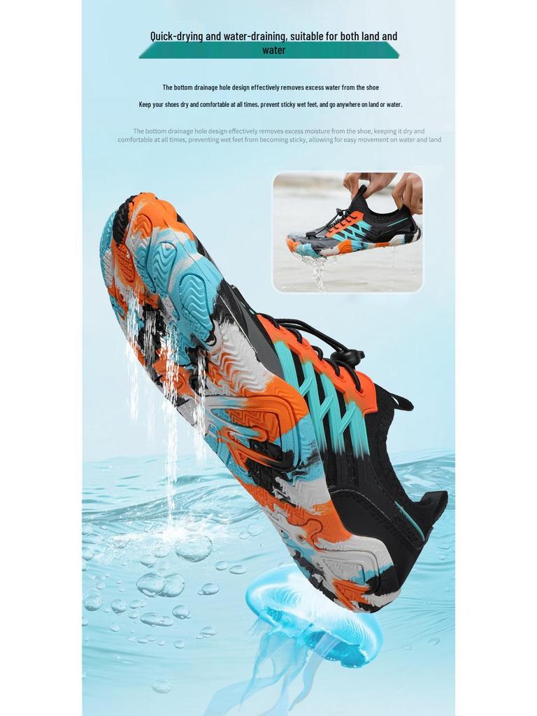 Unisex Sneldrogende Vijfvingerschoenen: Veelzijdig voor Wandelen, Strand, Fitness en Binnenactiviteiten