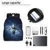 Ultramans Laptop Backpack Men Women Fashion Bookbag for School College Student Anime Bag