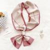 Spring and Autumn New Korean Decorative Slim Long Silk Scarf for Women, Small Neck Scarf, Ribbon Binding, Bag Strap, Headband, Winter Warm Scarf