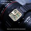 For AE1200 DiY Watch Dial Faceplates Snowflake Texture Japanese Copper Royale Mod High Quality 3299 Movement Modification 3