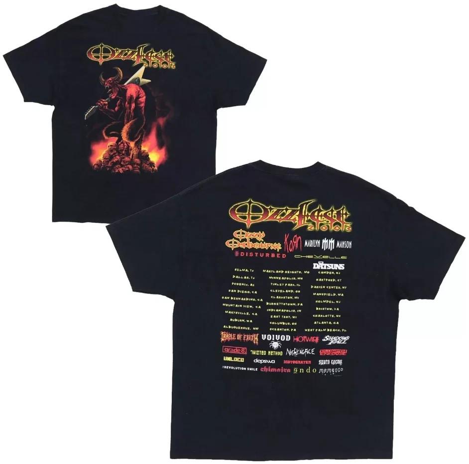 2003 Ozzy Osbourne Ozzfest Tour Shirt XXXXL