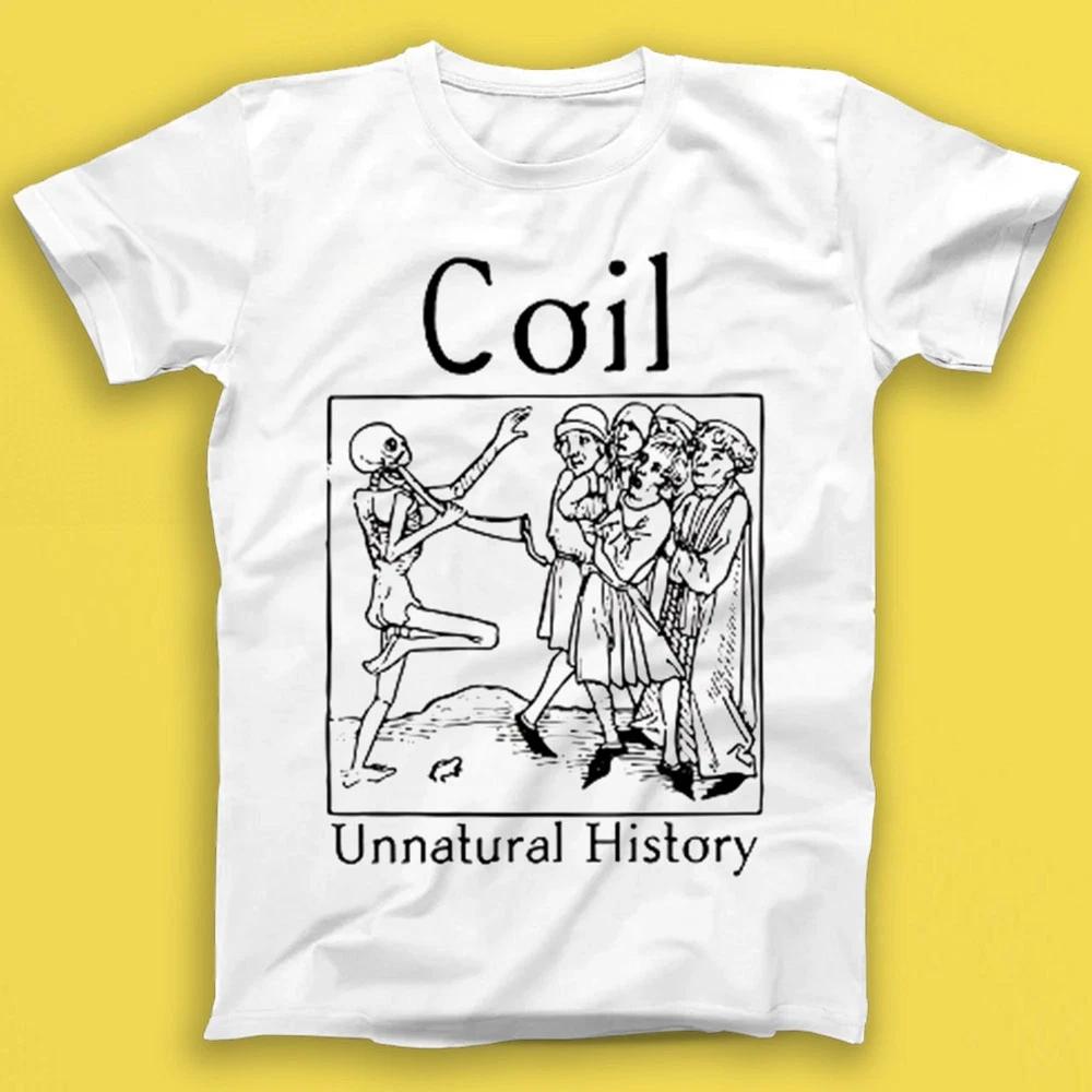 Coil Unnatural History Electronic Music Gift Tee T Shirt T1959 S