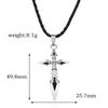 Anime Saber Pendant Necklace Emiya Cross Jewelry Accessories for Women Men Gifts