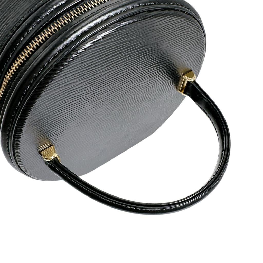 LOUIS VUITTON Epi Cannes Handbag Epi Leather black Women M48032 Used
