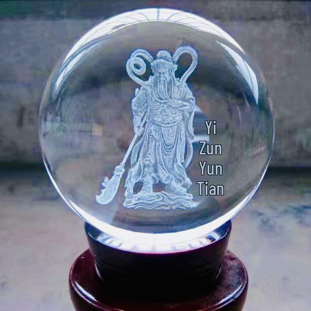 Transparent White Crystal Ball Ornament - Perfect High-End Gift for Home, Office, or Living Room Decor