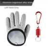 Waterproof Fishing Puncture Proof Gloves Wear-resistant Fishing Non-slip Gloves  Catch Fish