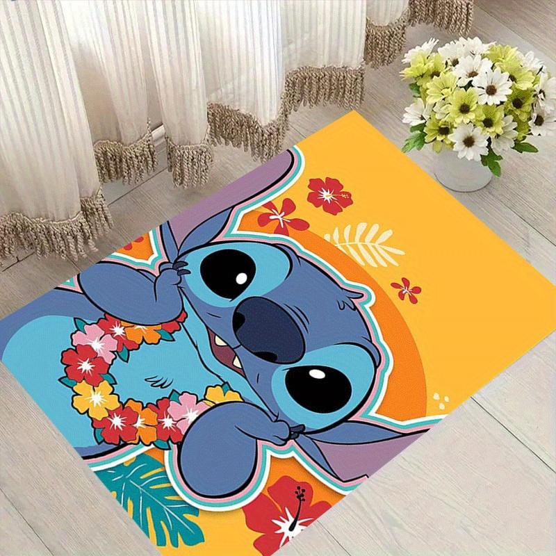 

1pc Stitch Pattern Area Rug Soft Flannel Floor Mat for Living Room,Office,Bedroom and Carpet,Sofa Coffee Table Floor Mat 60cm by 90cm