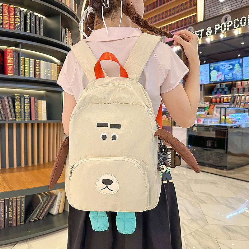 Schoolbag1011 new high-value Japanese ins fresh, sweet and cute puppy backpack for primary school students large-capacity backpack