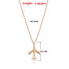 Men's romance, European and American creative necklace one direction alloy aircraft necklace