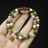 6mm Double Layer Multi Bead Bracelet Wooden Glass Beaded DIY Fashion Accessory