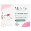 Moisturizing Cream - MELVITA - Rose Source - Refill 50ml - Creamy Texture - Dry Skin