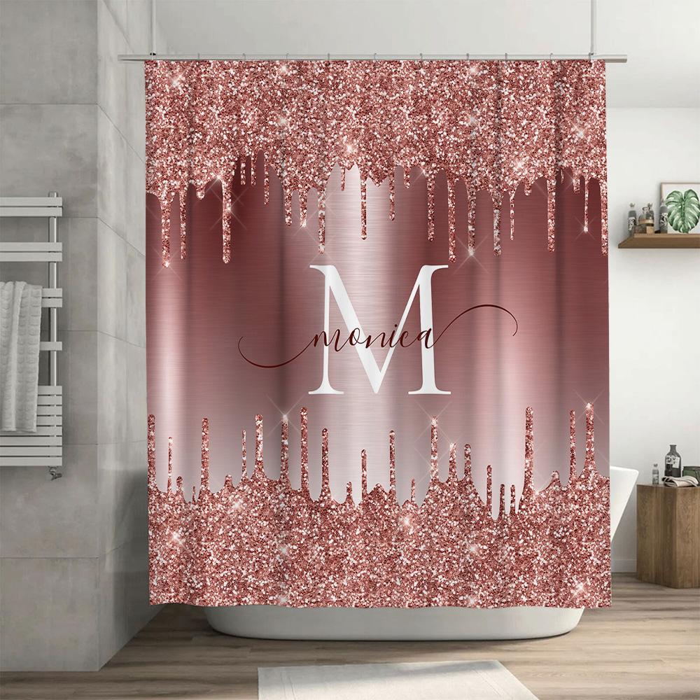 Brightly Colored Handprints Shower Curtain Waterproof Fabric Decorative Water Repellent Bath Liner for Home Bathroom Accessories