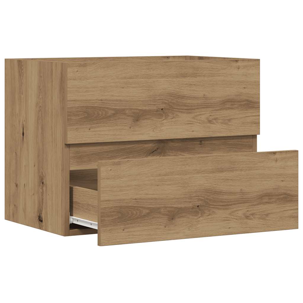 Bathroom Cabinet Artisan Oak 60 X 38.5 X 45 Cm Particleboard