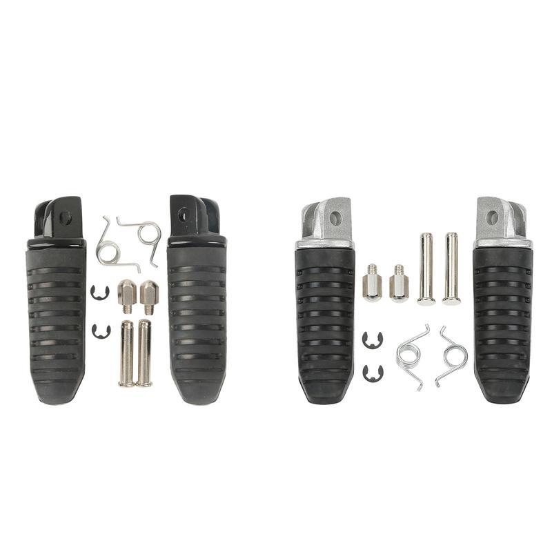 2x Motorcycle Front Footrests Front Foot Pegs for Suzuki GSX1400 B-king