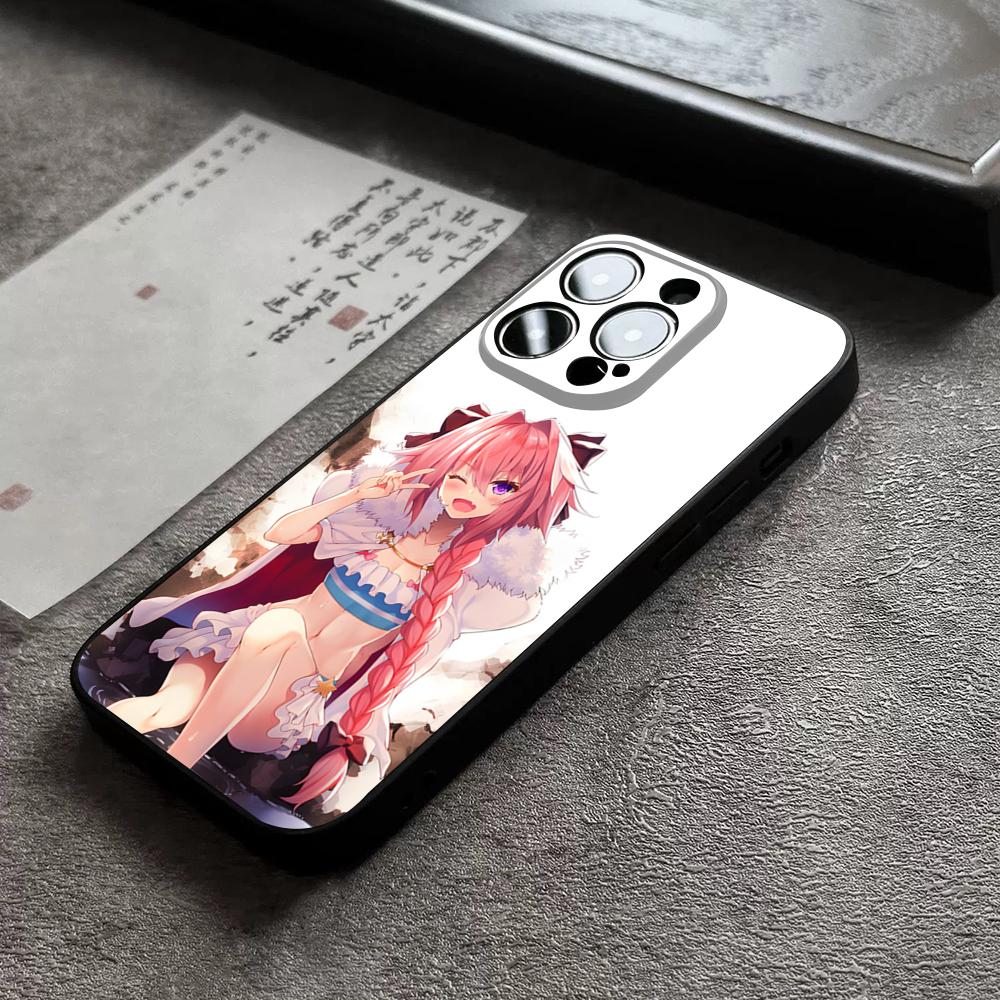 Fate Astolfo Vintage Phone Case For 17 Pro Max For Iphone 14 16 Pro Max 12 15 11 13 Pro Xr X Xs 8 7 Plus Back Cover