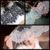 Handmade Handmade Lace Bearded Edge Lace Ribbons Trim Eyelash Lace Fabric  Wedding Dress