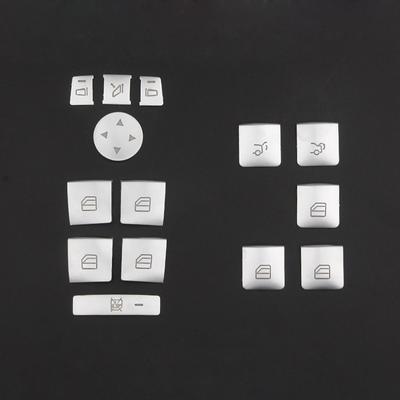 Car Window Glass Lift Button Trim Cover Sticker for Mercedes Benz A/B/C(W204)/E(W212)/GLA /CLA/ GLK/ GLE-class