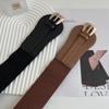Elegant Adjustable Womens Elastic Waist Belt Designed For Skirts And Jackets Made Of Premium Faux Leather In Black Camel And