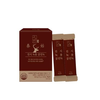 Jinsi Rothirschgeweih Gongjin Rothirsch 10g 30 Packungen, 10g, 60 Stück