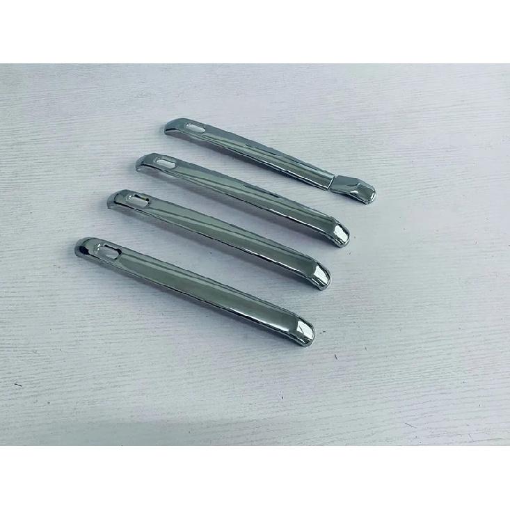 For Lexus LBX  2024 2025 Car Accessories ABS Chrome Door Handle Cover With Smart Key Hole Catch Cap Trim Molding