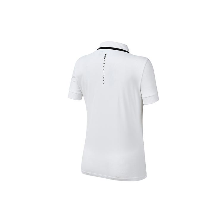 New FILA Polo Shirt Women's Jade White A11W233102FWT