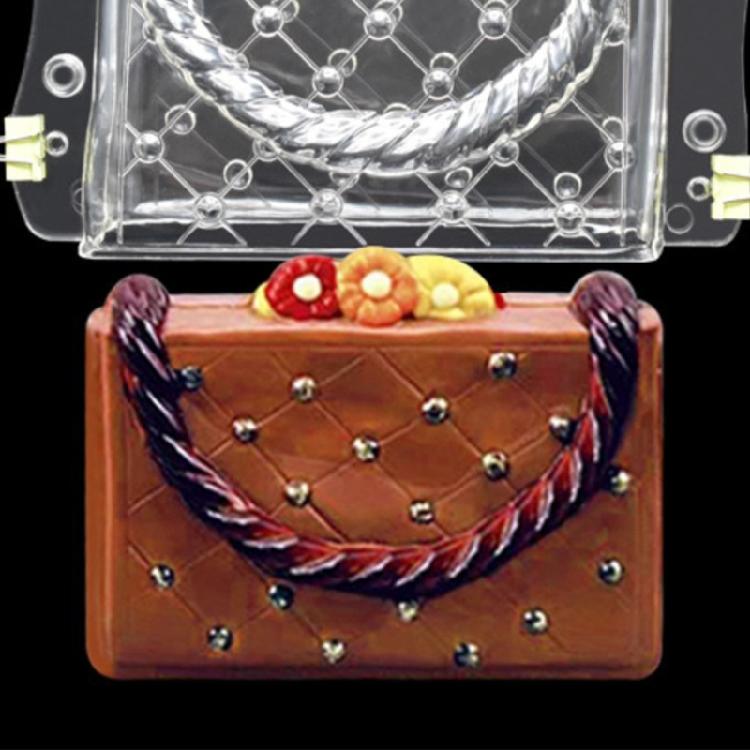 Handtaschenförmige Schokoladenform Backwerkzeug für DIY Kuchen Pudding Schokolade Gelee