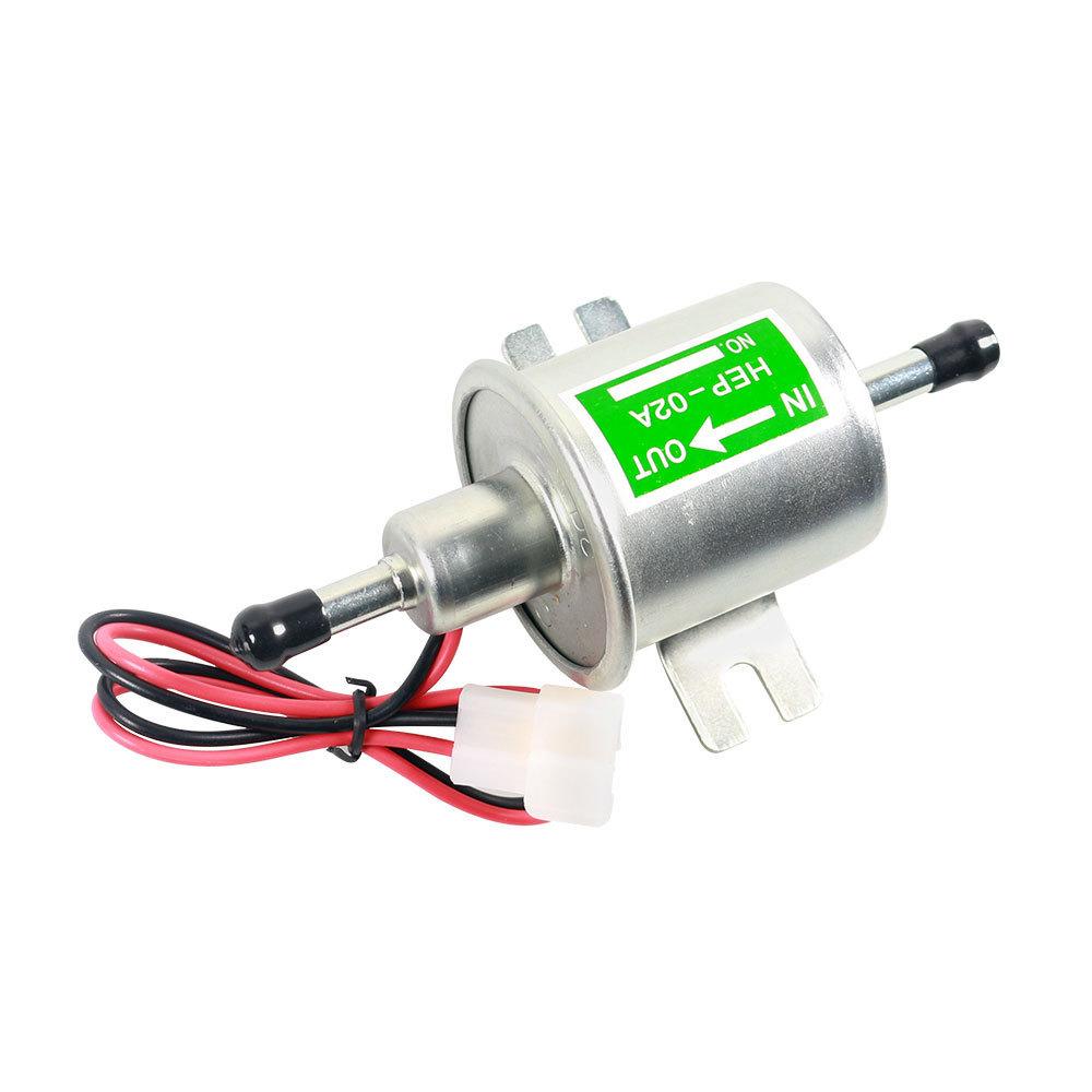 Low Pressure Universal Diesel Petrol Gasoline Electric Fuel Pump HEP-02A 12V 24V For Car Motorcycle