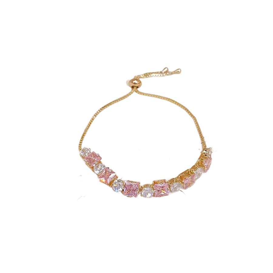 Braccialetto a estrazione in zircone: Elegante Bracciale di Alta Gamma in Stile Coreano per Donna