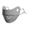 Women Ice Silk Mask Thin Breathable Mesh Face Cover Summer Outdoor Sunscreen Mask Adjustable Anti-UV Cycling Running Sport Mask