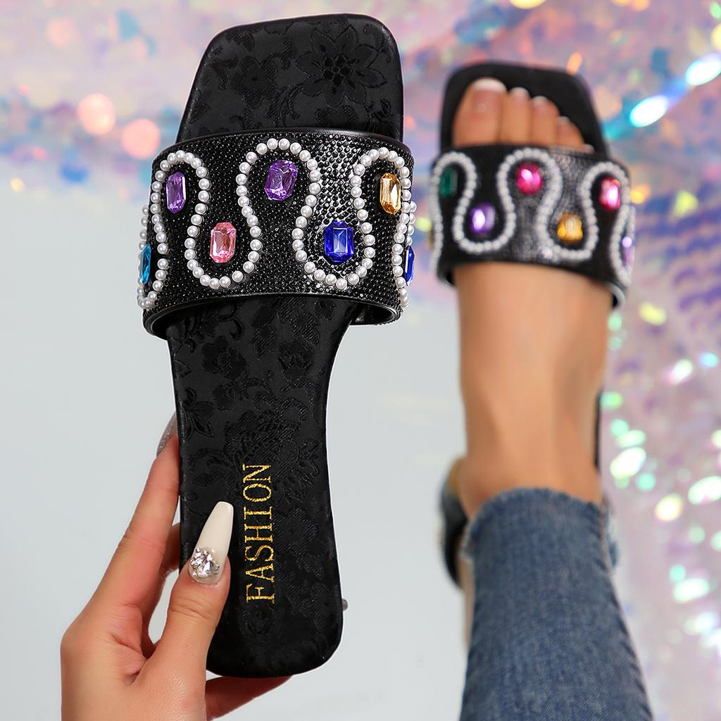 New Summer Slides Women Flat Slippers Luxury Sandal Designer Shoes Ladies Outdoor Beach Zapatos De Mujer