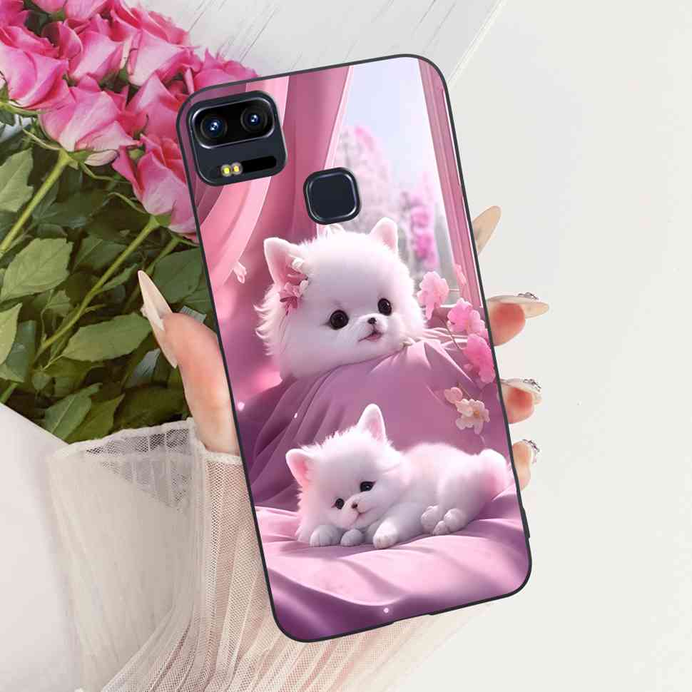 Für Asus Zenfone 3 Zoom Hülle Cartoon Schmetterling Löwe Silikon TPU Schwarz Weiche Abdeckung Für Asus ZE553KL Handyhüllen Stoßstange Fundas
