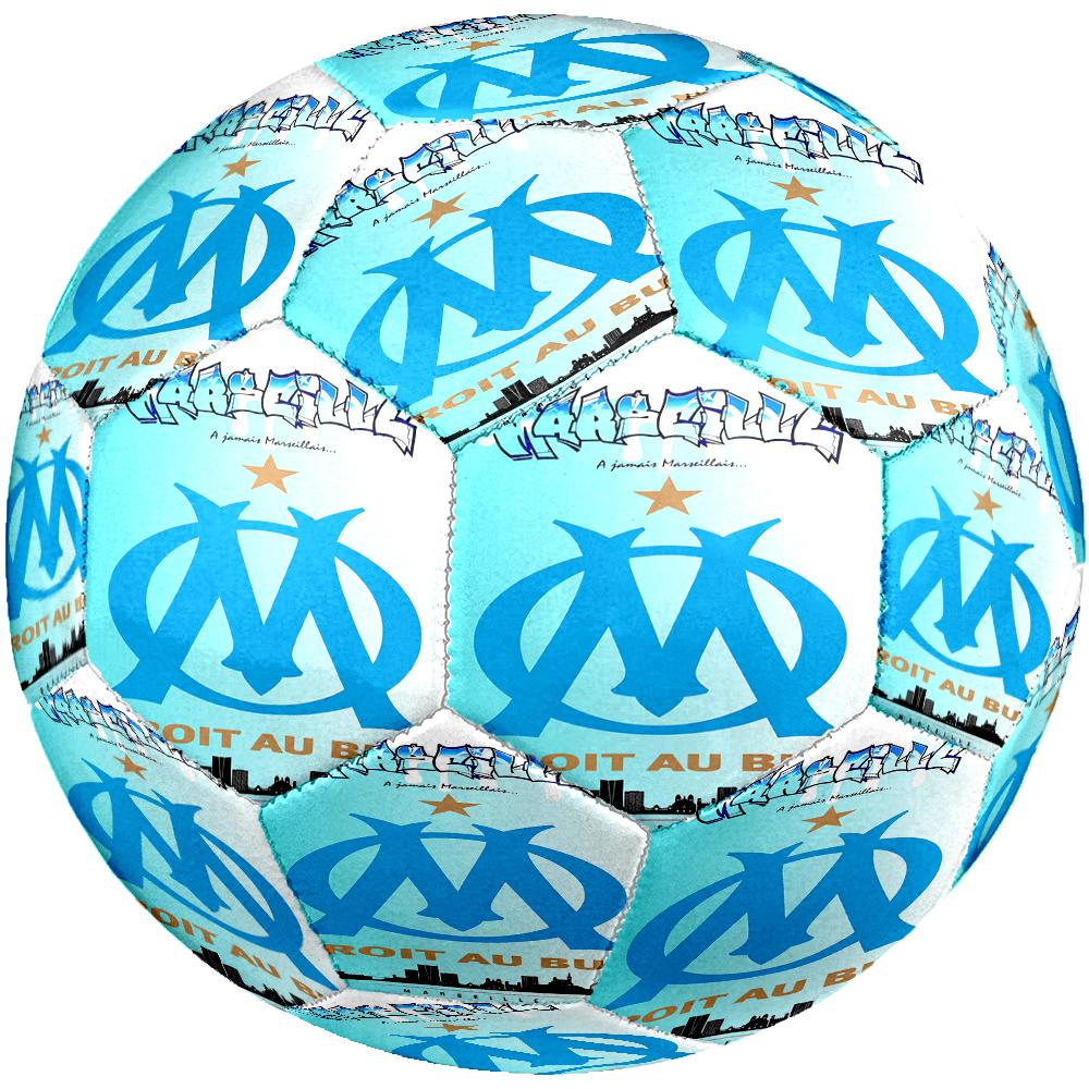 Olympique de Marseille Theme Size 5 Soccer Ball, Suitable for Both Indoor and Outdoor Matches, a Gift Suitable for Everyone.