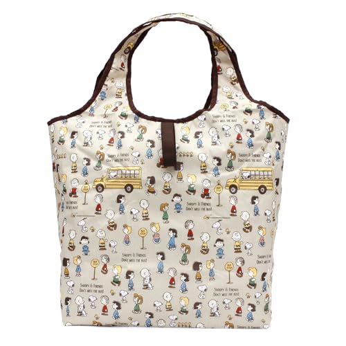 Sifre Foldable Cooler/Insulated Eco Bag ECO0416 Women's PN125. Bus Stop Brown, Medium