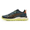 Puma Voyage Nitro 2 Mavi Yıkama Turuncu Tuğla Erkek Spor Ayakkabı Siyah 376919-02