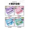 Children Girls Double Layer Large Capacity Plastic Multifunctional Pull Rod Pencil Case