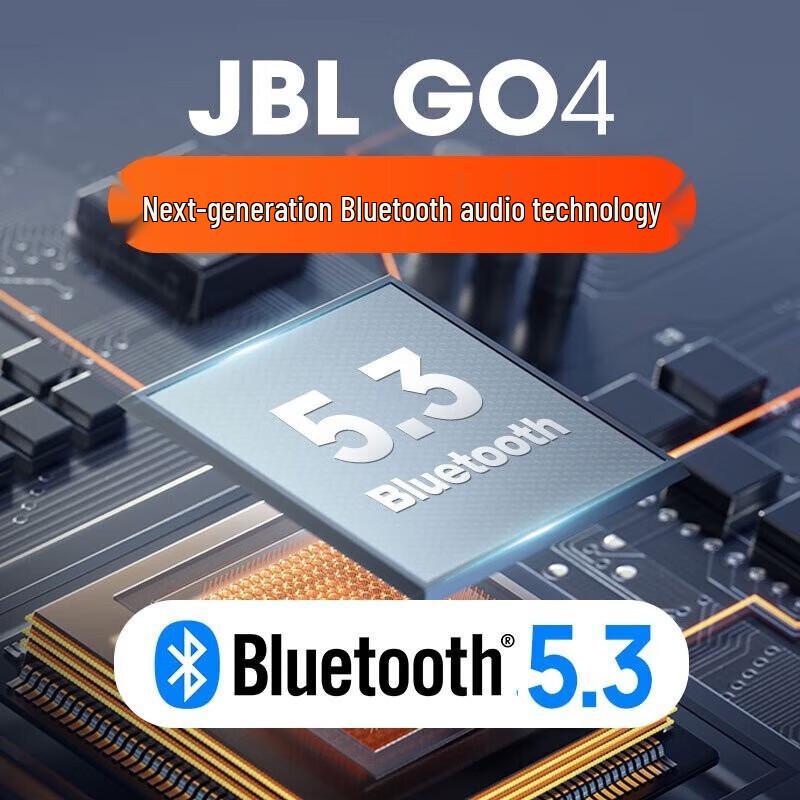 JBL GO4 Portable Bluetooth Speaker CN Plug (adapter Included)